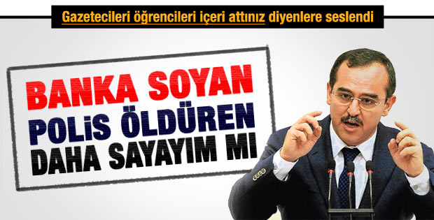 Bakan Ergin tutuklu gazeteci ve öğrenci sayısını açıkladı