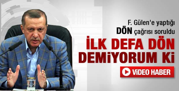 Başbakan Erdoğan Gülen'in yanıtını yorumladı - Video