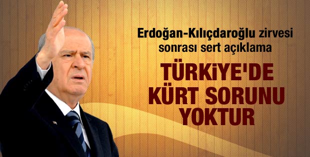 Bahçeli'den sert açıklama