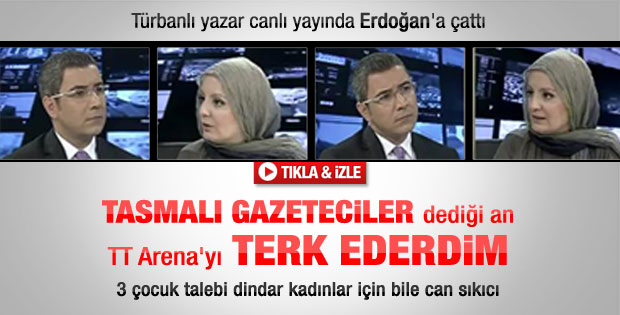 Türbanlı yazar Karaca'dan Erdoğan'a sert eleştiriler