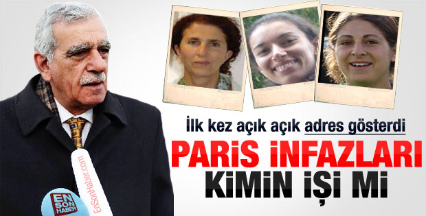 Ahmet Türk: Paris infazları İran işi