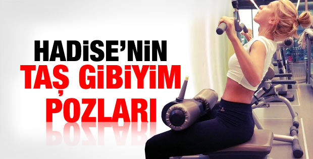 Hadise'den sarkmadım pozları