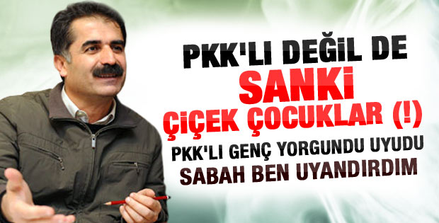 Aygün: PKK'lı yorgundu uyudu ben uyandırdım