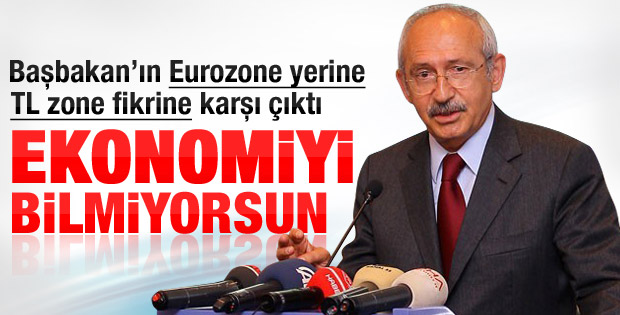 Kılıçdaroğlu: TL ile övünüyorsan ekonomi bilmiyorsun