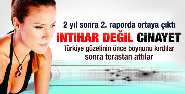 Manken Aslı Baş'ın cinayete kurban gittiği kesinleşti