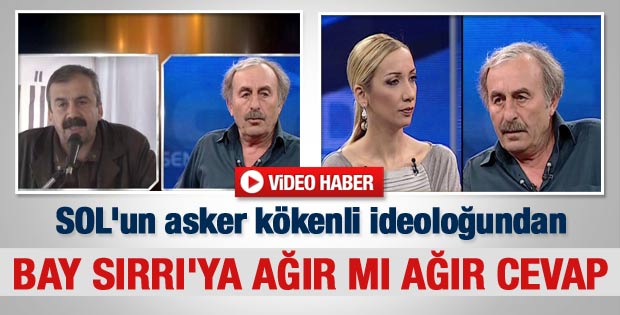 Ömer Laçiner'den Sırrı Süreyya'ya ağır mı ağır cevap