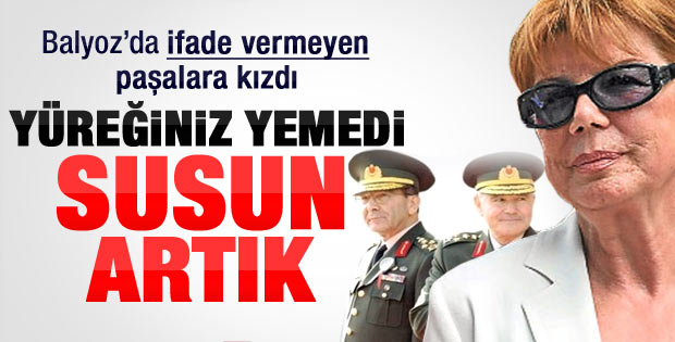 Çetin Doğan'ın eşi Özkök ve Yalman'a öfkeli