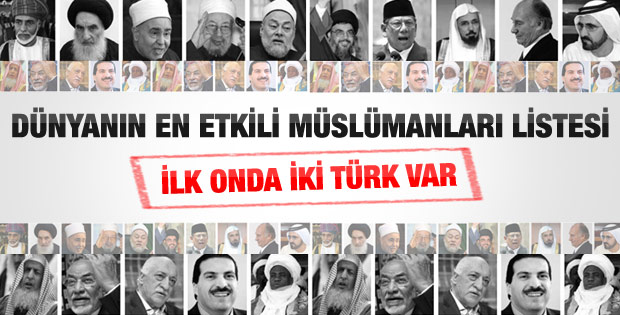 En etkili 500 Müslüman listesinde Başbakan 2. sırada