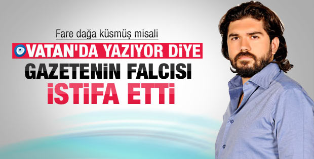 Vatan'da Rasim Ozan istifası