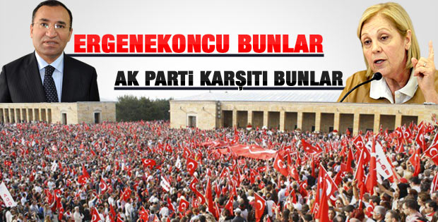 Bozdağ: Yürüyüşe katılan Ergenekoncu marjinaller
