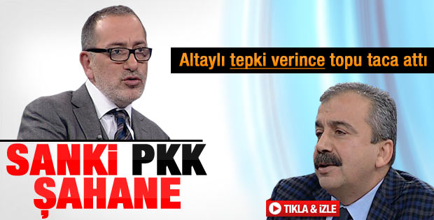 Altaylı'dan Sırrı Süreyya'ya PKK tepkisi - Video
