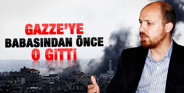 Erdoğan'ın oğlu Bilal Erdoğan Gazze'ye gitti
