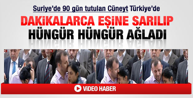 Cüneyt Ünal Türkiye'ye giriş yaptı