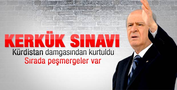 Peşmergeler Bahçeli'yi 3 defa durduracak