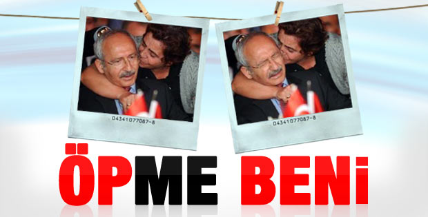 CHP'li kadın Kılıçdaroğlu'nu İzmir'de öptü