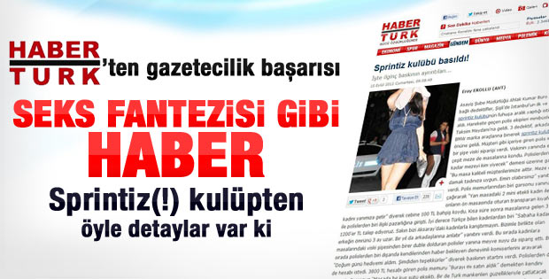 Habertürk'ün sprintiz haberi
