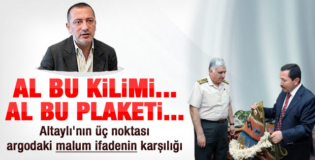 Altaylı'dan Necdet Özel ve valiye argolu gönderme