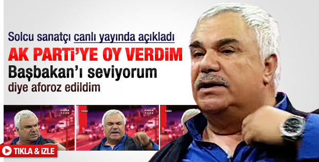 Halil Ergün: Başbakan'ı seviyorum oyumu ona verdim