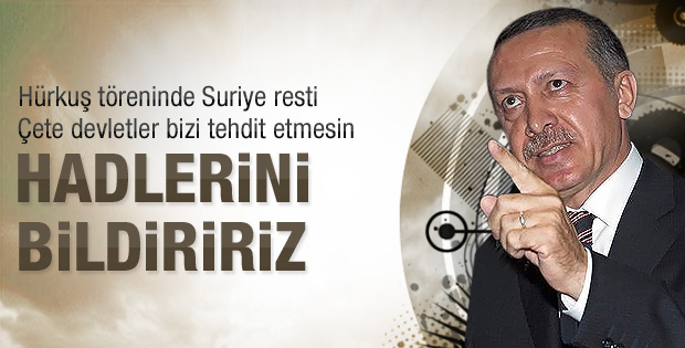 Erdoğan'ın Hürkuş törenindeki konuşması