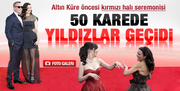 Altın Küre öncesi kırmızı halı seremonisi - Galeri