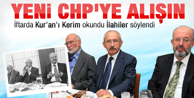 CHP iftarında Kur'an'ı Kerim okundu