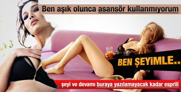 Ayşe Özyılmazel: Aşık olunca g.tümle içiyorum