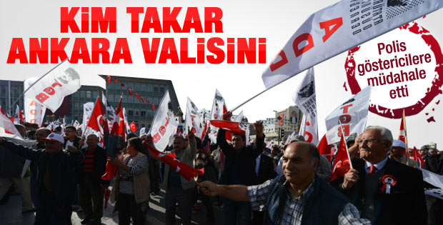 Ankara'da 29 Ekim mitingi