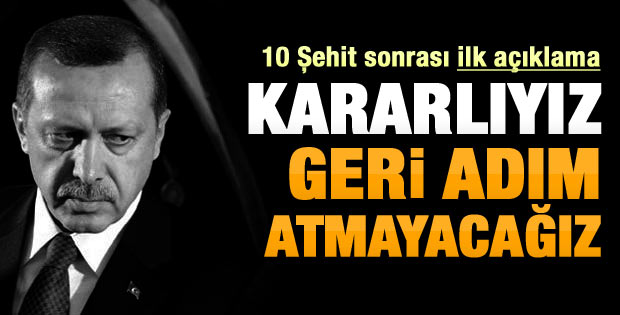 Erdoğan'dan Bingöl saldırısı açıklaması