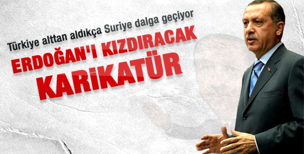 Suriyeli karikatüristin Erdoğan karikatürü