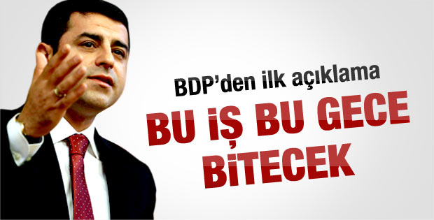 Öcalan'ın çağrısıyla ilgili BDP'den ilk açıklama