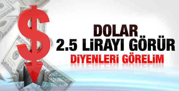 Dolar TL karşısında son bir yılın en düşük düzeyinde