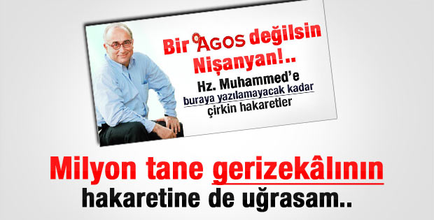 Sevan Nişanyan sözlerinin arkasında