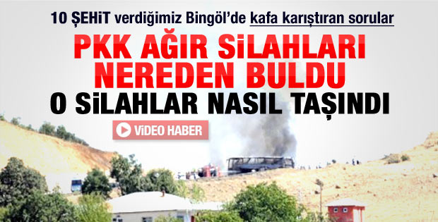 PKK silahları nereden buldu nasıl taşıdı