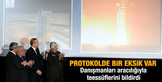 Gül Göktürk'ün fırlatılma törenine çağrılmadı