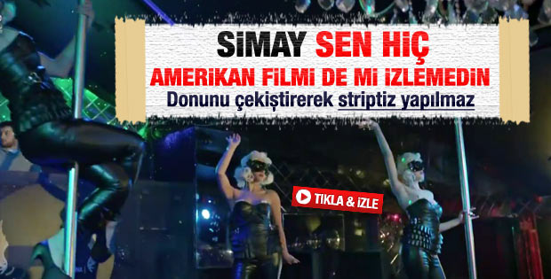 Kuzey Güney'de Simay'ın direk dansı - Video