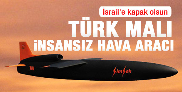 Türk İHA'sı Şimşek ilk kez havalandı