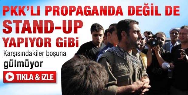 PKK'lı teröristin Kanal D muhabiriyle diyaloğu