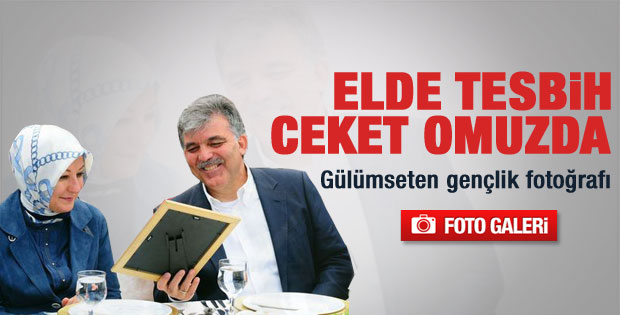 Abdullah Gül'e arkadaşından fotoğraf sürprizi - Galeri
