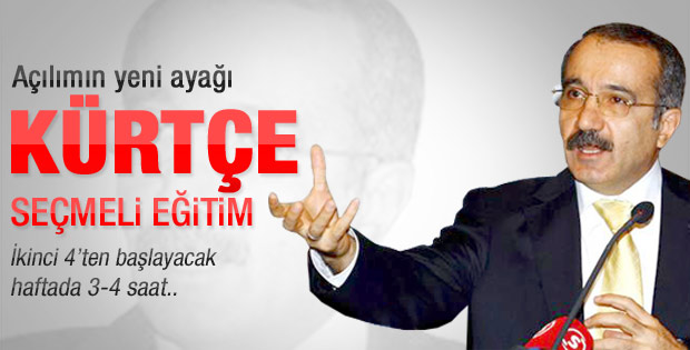 Açılımın yeni ayağı: Kürtçe seçmeli eğitim