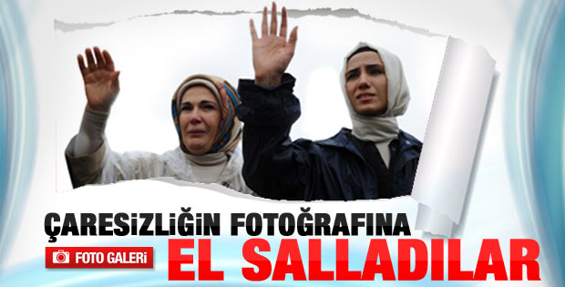 Erdoğan'lar Arakan'da çaresizliğin resmine el salladı