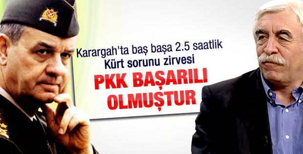 Çandar ve Başbuğ'un iki saatlik Kürt sorunu zirvesi