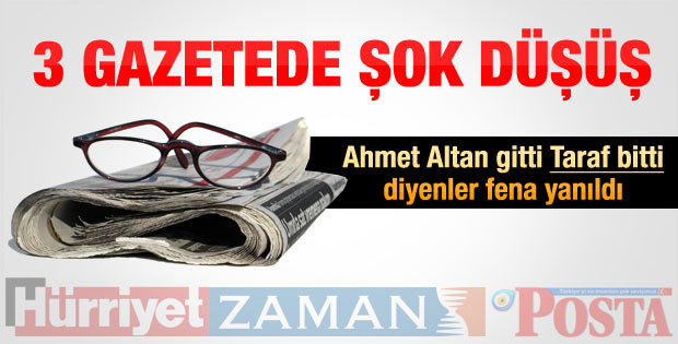 Gazetelerin son tiraj rakamları