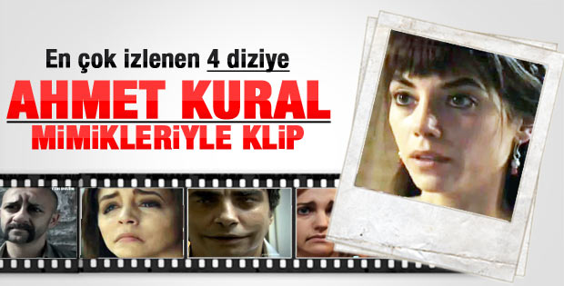 Dizi oyuncularına Ahmet Kural mimikleri - Video