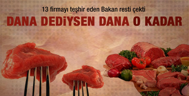 Mehdi Eker: Dana diyorsanız dana olacak