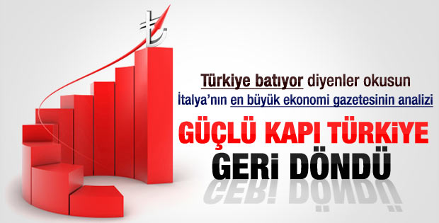 İtalyan gazetesinden Türkiye'ye büyük övgü