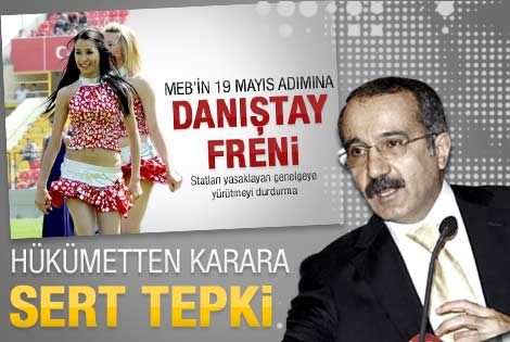 Hükümetten Danıştay'ın 19 Mayıs kararına ilk tepki