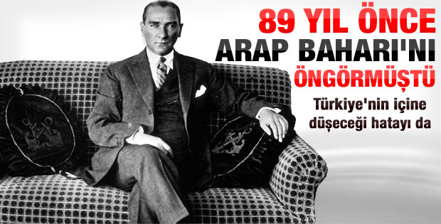 Atatürk'ün 89 yıl önce Amerikalı gazeteciye verdiği röp