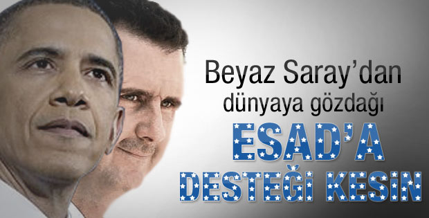 Beyaz Saray: Esad'a desteği kesin