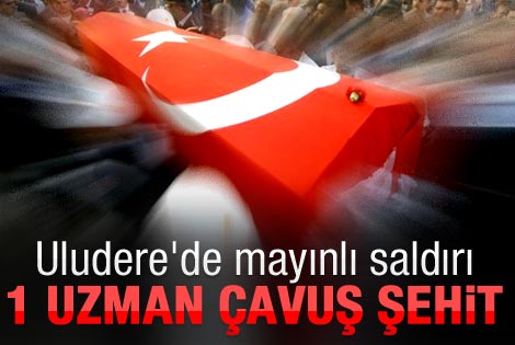 Uludere'de çatışma: 1 şehit