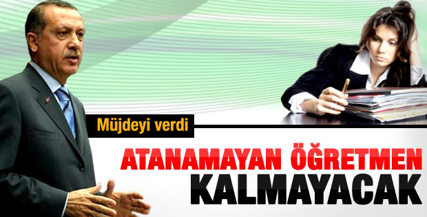 Erdoğan'dan öğretmen adaylarına müjde